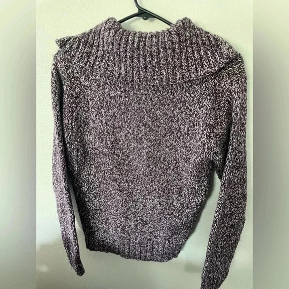 Dressbarn women’s sweater silk and wool blend full zip size Medium - Picture 2 of 4